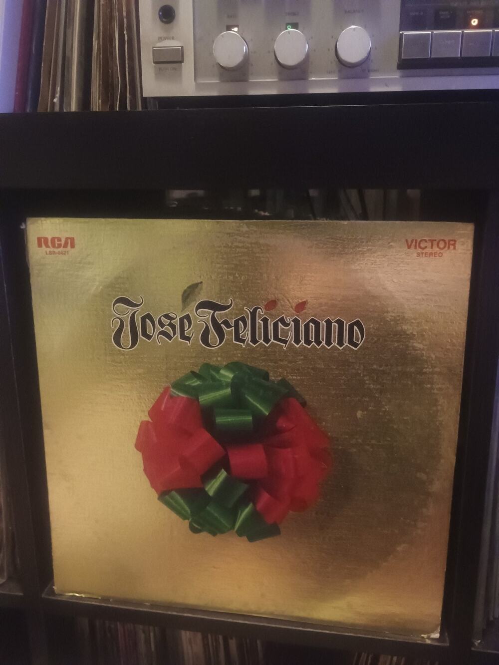 CHRISTMAS LP Jose Feliciano RCA 4421 w/ Feliz Navidad VG